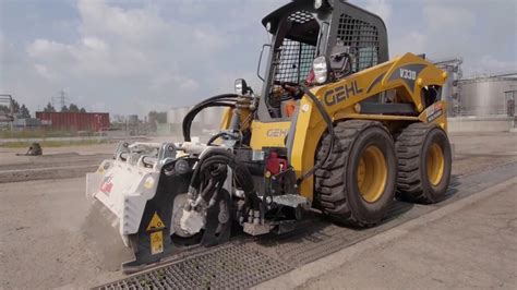 skid steer asphalt planer|planer attachment for skid steer.